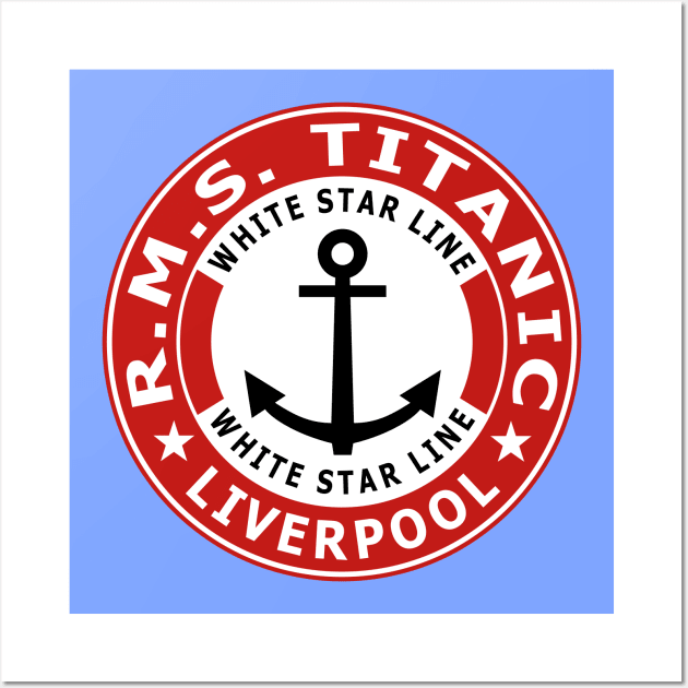 RMS Titanic Wall Art by Lyvershop